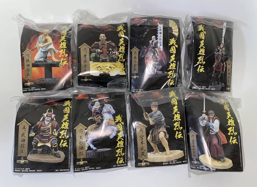Amazon.co.jp: Kabaya 食玩 戦国英雄烈伝≪壱之巻≫ 全8種